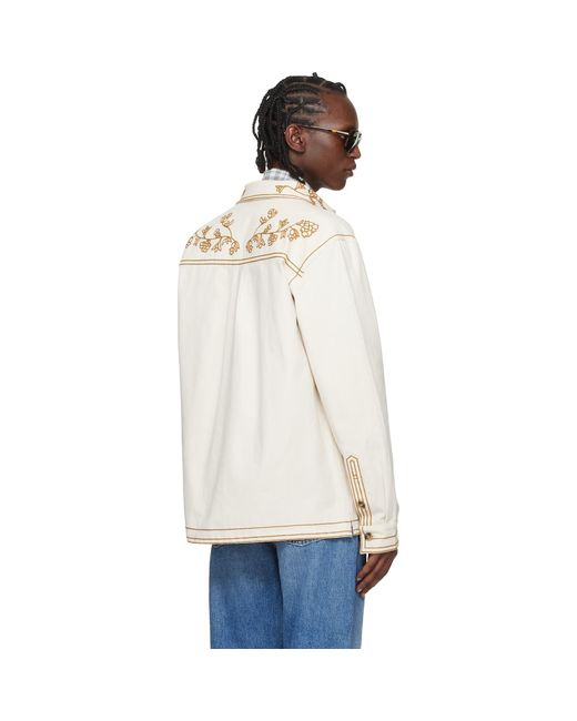Isabel Marant Natural Off- Rudy Overshirt for men