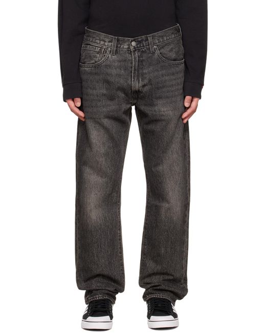 Levi's 551 Z Authentic Straight Fit Jeans in Black for Men | Lyst Australia