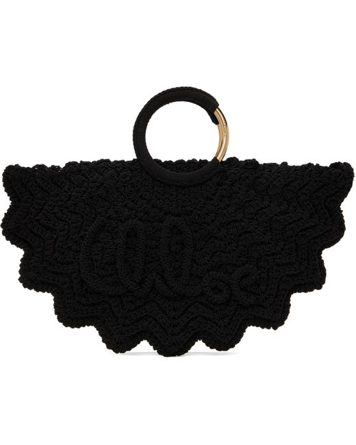 Chloé Black Small Bracelet Paravent Bag