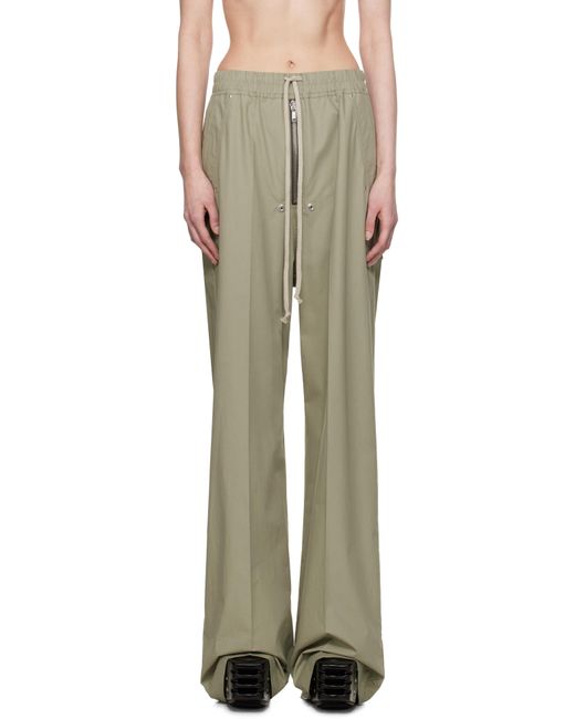 rick owens hollywood wide bela ロングパンツ Rick Owens Hollywood Wide Bela Lounge Pants | Lyst