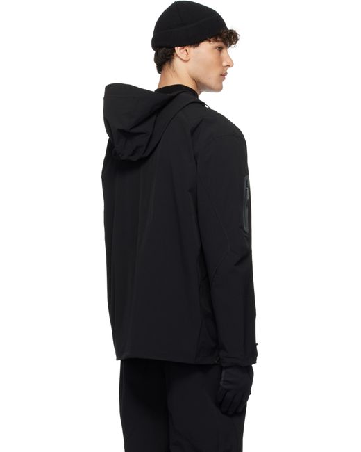 J EONGL I Black Softshell Jacket for men