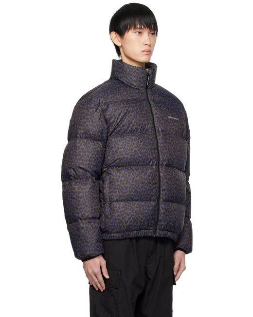 Thisisneverthat Blue T Down Jacket for men