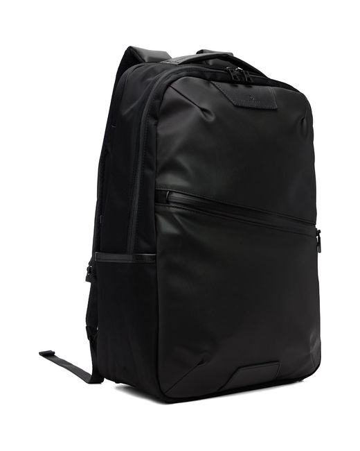 Master Piece Black Progress Coating Daypack Backpack for men
