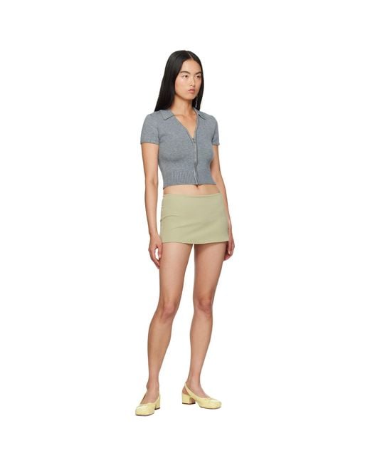 GUIZIO Multicolor Ssense Exclusive Micro Miniskirt