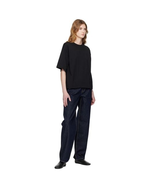 Loulou de Saison Black Osis Oversized T-Shirt