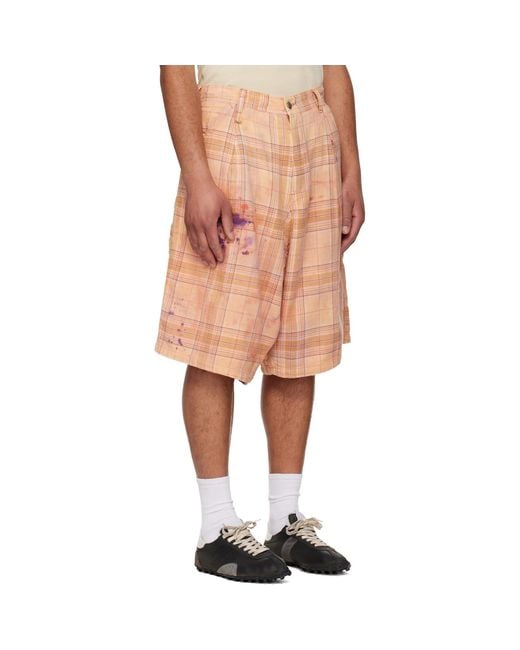 R13 Natural Jesse Carpenter Shorts for men