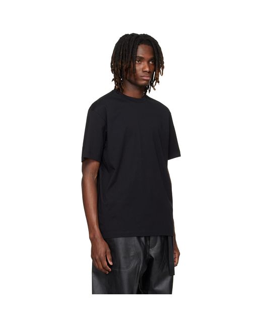 Y-3 Black Mercedes-Amg F1 Edition Star Logo T-Shirt for men