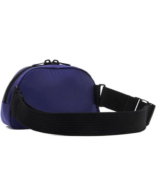 Y-3 Blue Crossbody Belt Bag for men
