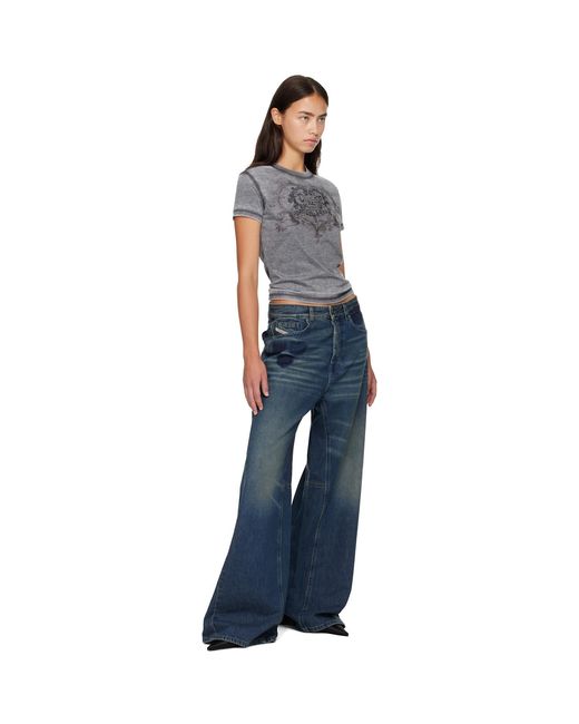 DIESEL Blue Relaxed Low Waist 1996 D-Sire Jeans