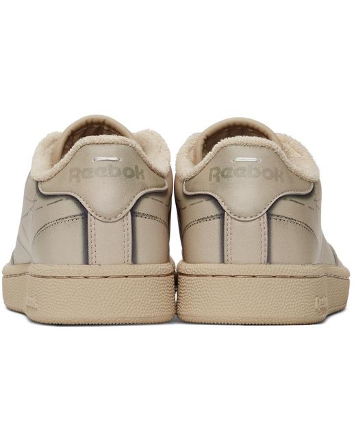 maison margiela tan reebok edition project 0 cc tl sneakers