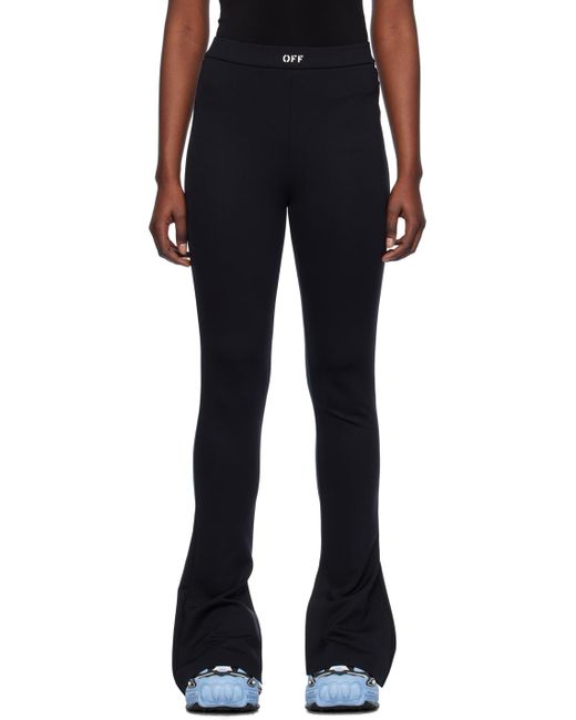 Off- pantalon de détente évasé noir Off-White c/o Virgil Abloh en coloris Black
