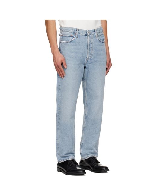 Agolde Blue 90's Jeans for men