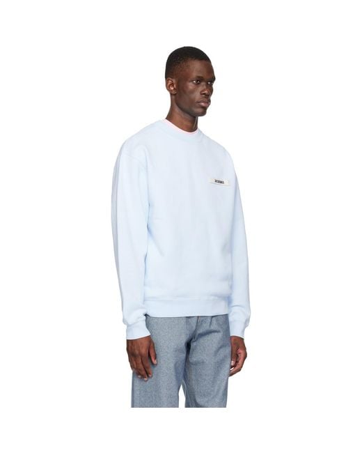 Jacquemus White 'The Gros Grain' Sweatshirt for men