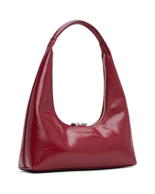MARGE SHERWOOD Red Leather Shoulder Bag