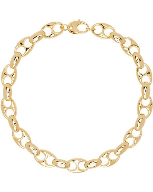 Sophie Buhai Metallic Large Barbara Chain Necklace
