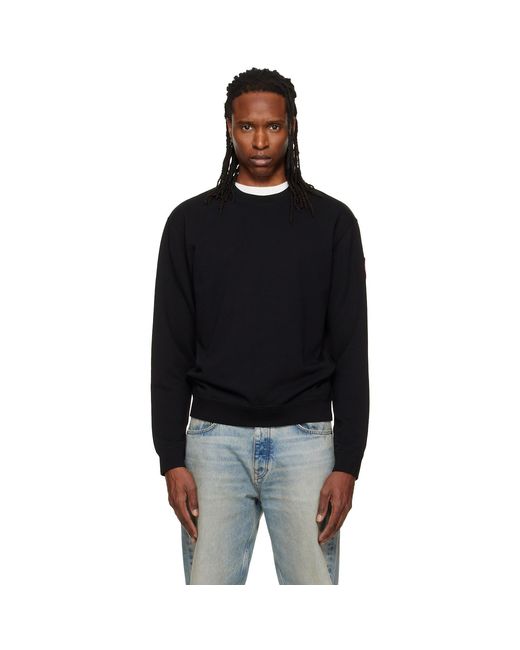 Canada Goose Black Loon Sweatshirt for men