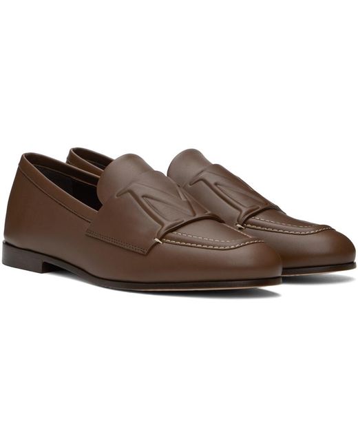 Max Mara Black Brown Lize Loafers