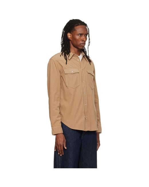 Isabel Marant Natural Vasco Shirt for men