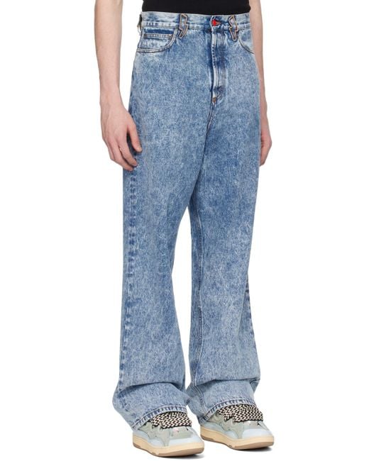 Members of The Rage Blue Baggy Jeans for men