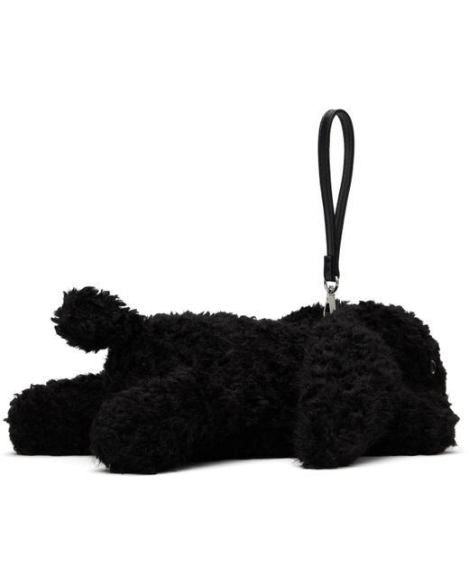 Im Sorry by Petra Collins Black Ssense Exclusive Jennyfax Edition Faux-Fur Bag