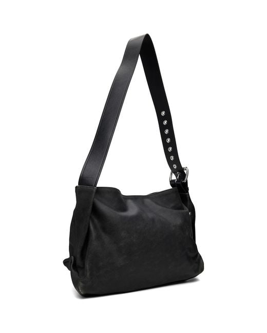 Vivienne Westwood Black Maxime Medium Shoulder Bag