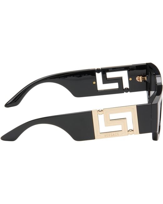 Versace Gray Greca Sunglasses for men