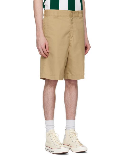 Carhartt Natural Beige Craft Shorts for men
