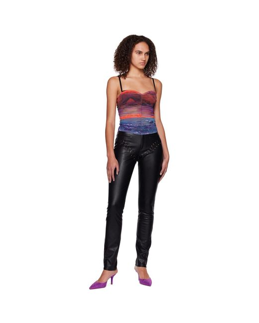 Miaou Black Multicolor Renzo Camisole