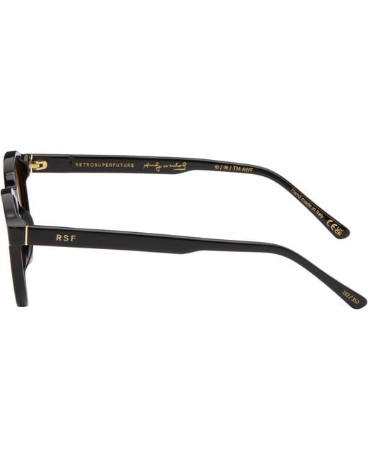 Retrosuperfuture Brown 'The Warhol' Sunglasses for men