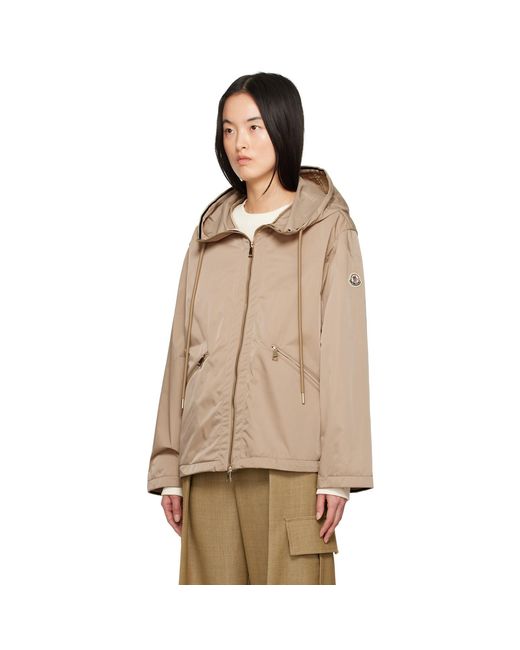 Moncler Natural Cassiopea Hooded Jacket