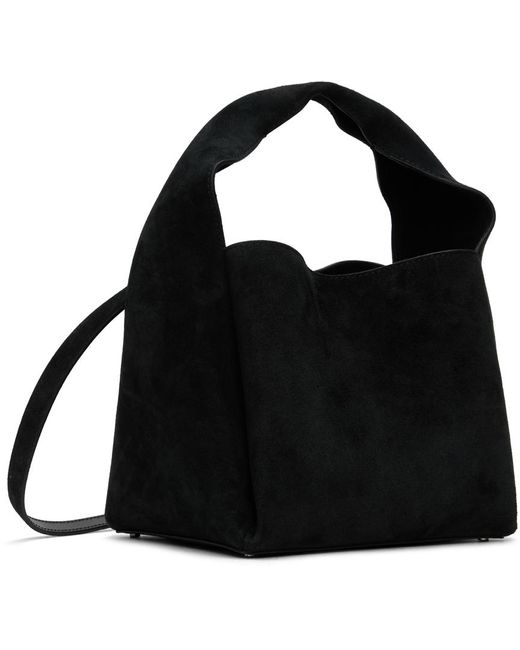 Totême  Toteme Black Suede Bucket Bag