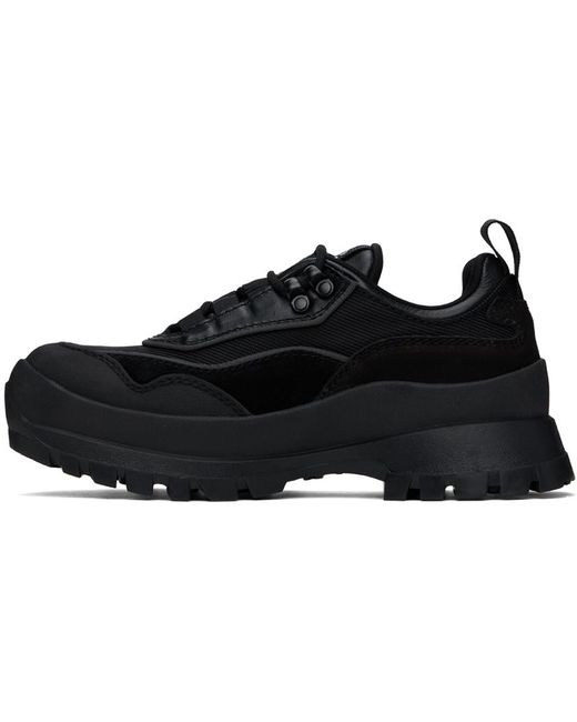 ANDERSSON BELL Black Aaron Trail Sneakers for men
