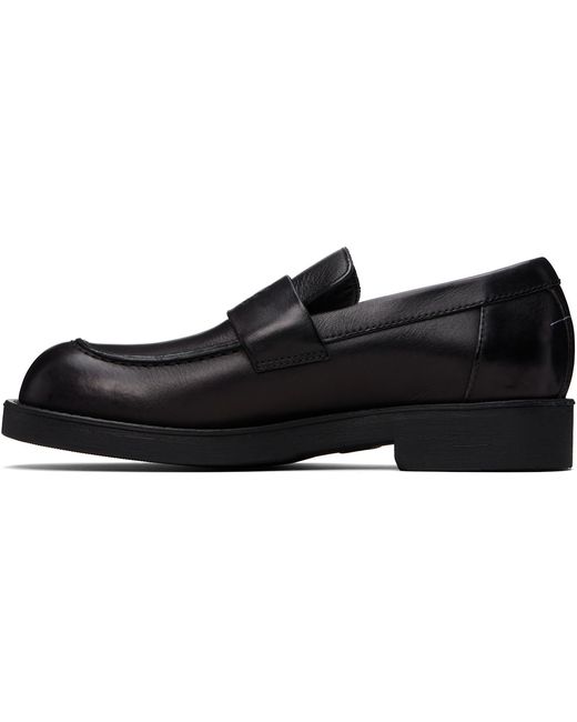 MM6 by Maison Margiela Black City Biker Loafers for men