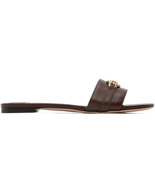 Tom Ford Black Leather Whitney Slides