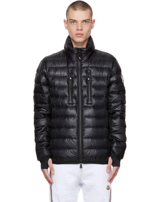 3 MONCLER GRENOBLE Synthetic Black Hers Down Jacket for Men | Lyst