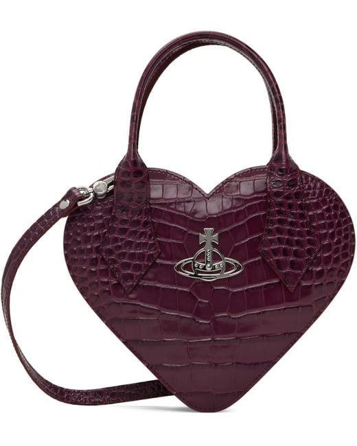 【Vivienne Westwood\t】ジョセフィン ハート クロスボディバッグ JOSEPHINE HEART ショルダーバッグ(ブラック)（レディース