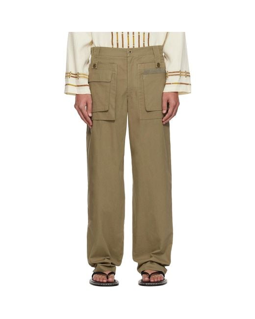 Isabel Marant Natural Ezio Trousers for men