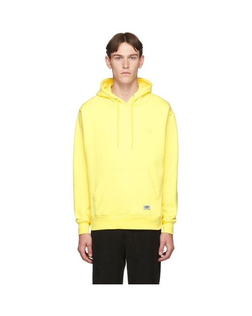 Dickies Construct Yellow Cotton-blend Oversized Hoodie for men