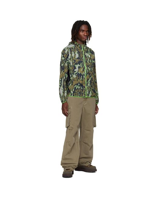 Nike Green Acg Trail Running Jacket for men