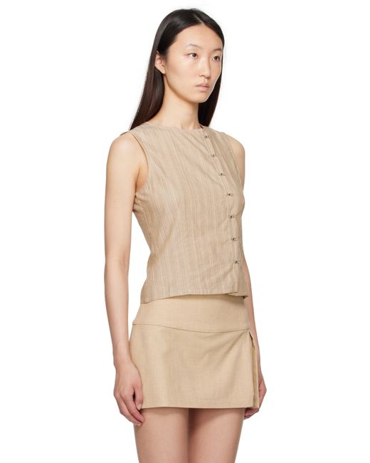 Paloma Wool Natural Mufi Top