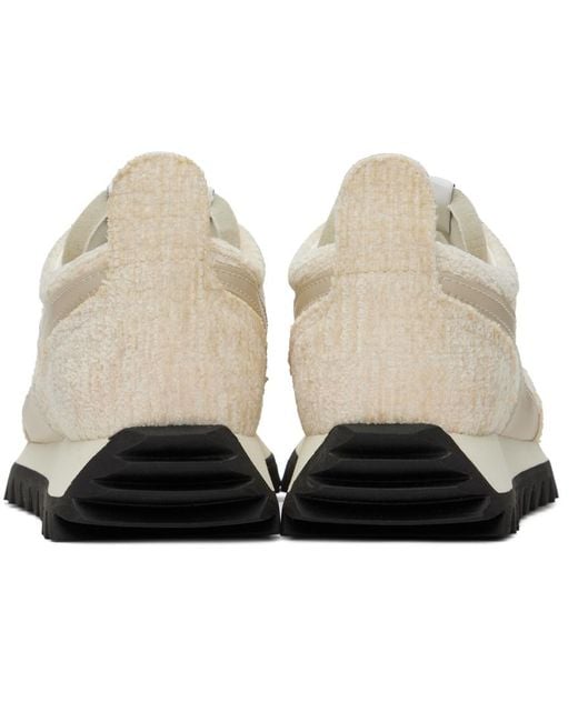 Rag & Bone Black Off-white Retro Runner Sneakers