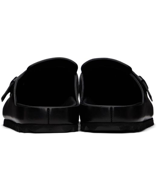 Officine Creative Black Agorà 004 Loafers for men