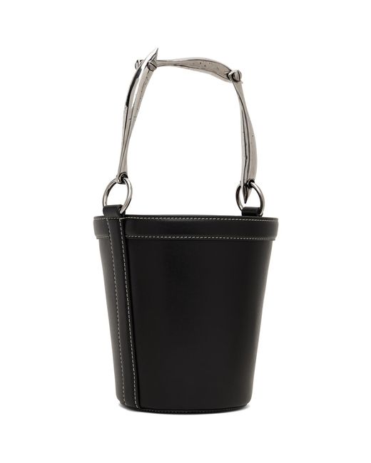Bottega Veneta Black Sardine Bucket Bag for men