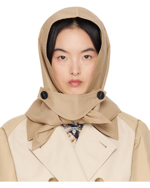 Capuche Spiga Weekend by Maxmara en coloris Natural