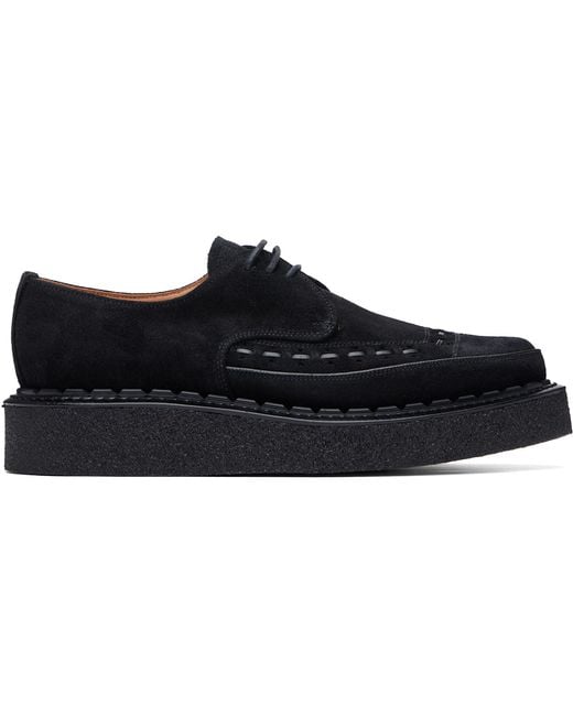 George Cox Black Diano Derbys for men