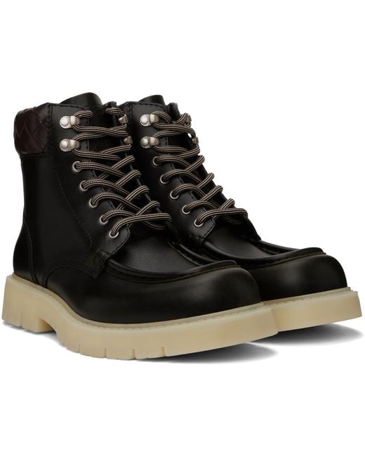 Bottega Veneta Black Haddock Boots for men