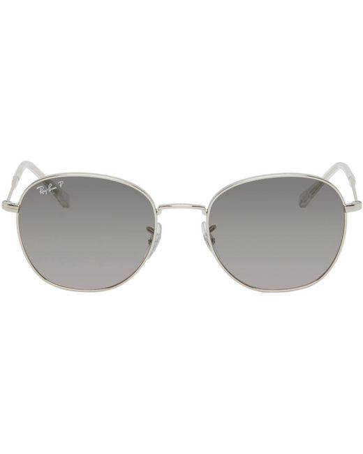 Ray-Ban Black Silver Rb3809 Sunglasses for men