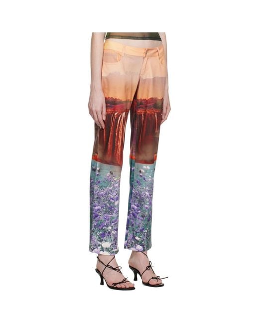 Miaou Multicolor Multi-Color Atlas Pants