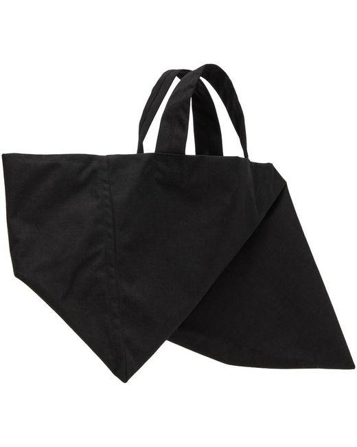 COMME DES GARÇON BLACK Black Comme Des Garçons Small Folded Tote for men