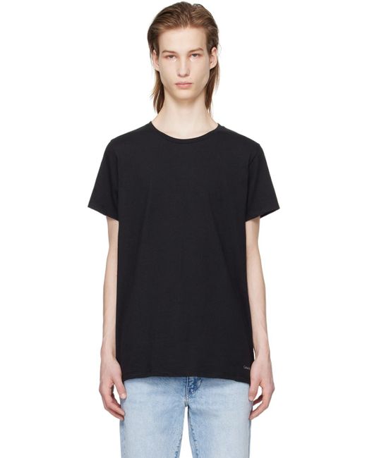 メンズ Calvin Klein Tシャツ 3枚セット Black
